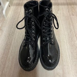 NEW Platform vegan combat boots